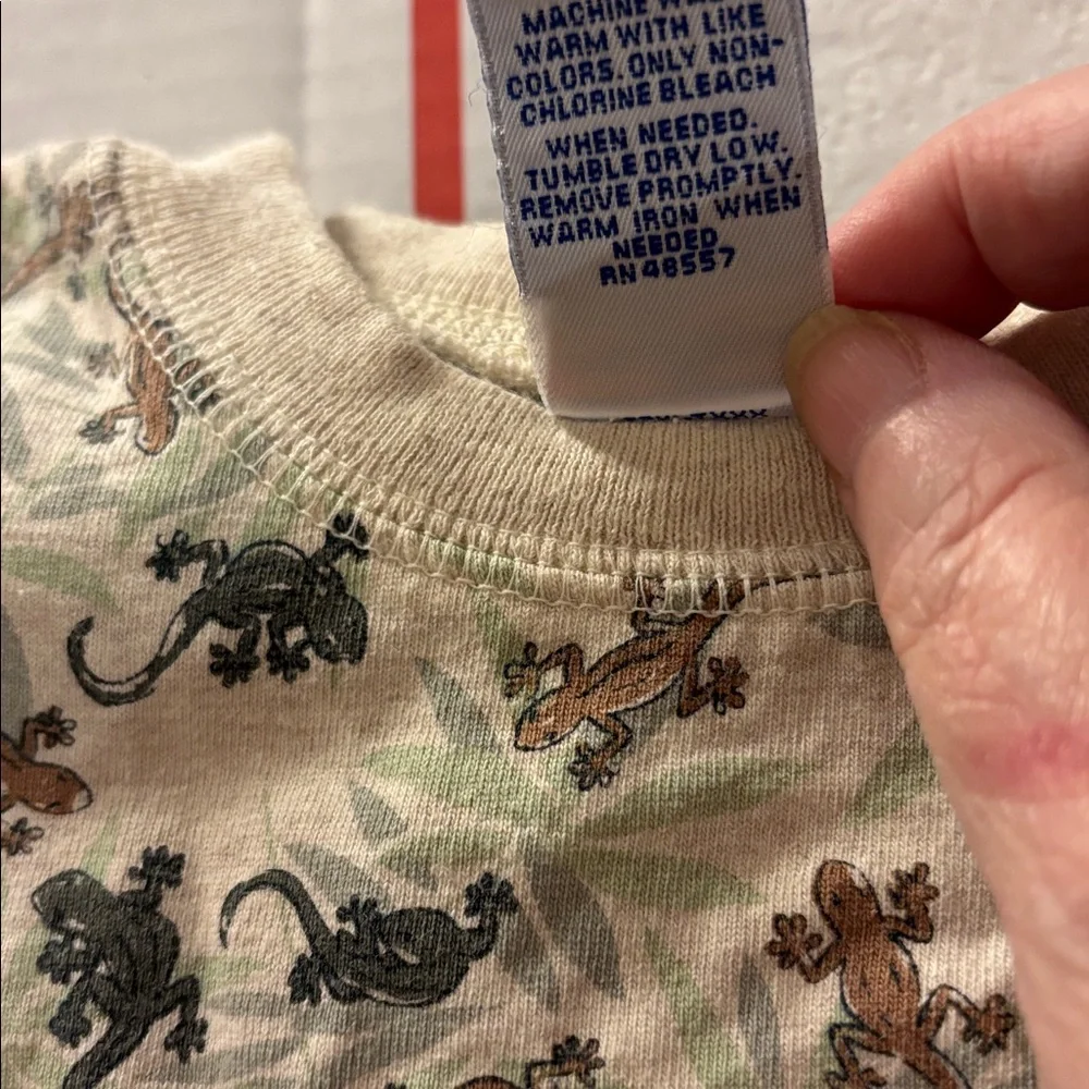Sprockets lizard Print Kids One Piece 12 months